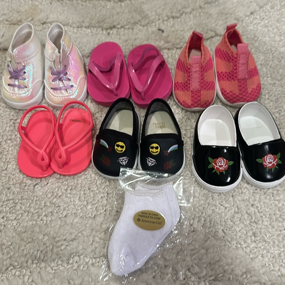 American girl doll shoes